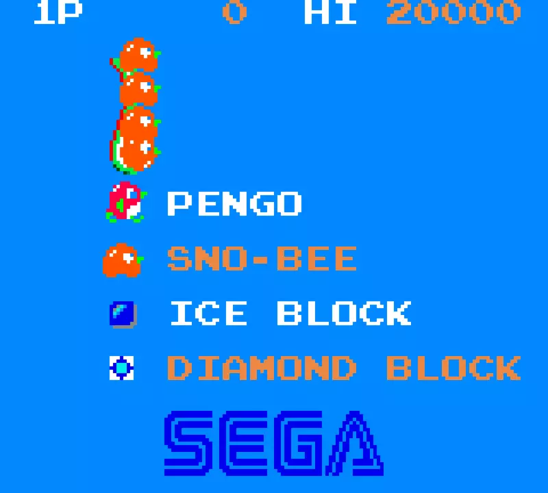 Image n° 4 - screenshots  : Pengo